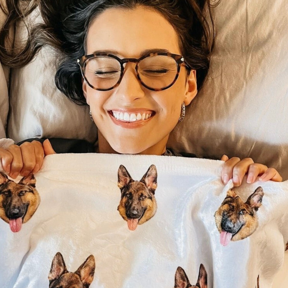 Ella's Heads Blanket - 50x60